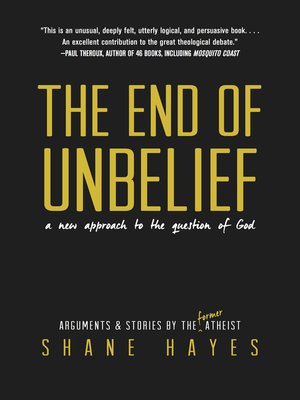 cover image of The End of Unbelief